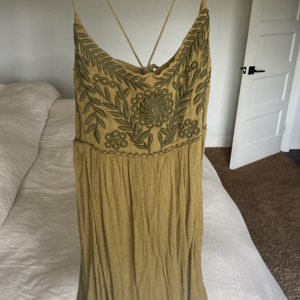 Green Free People Top